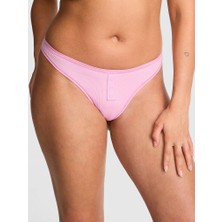 Victoria's Secret Pamuklu Derin Bacak Kesim Tanga