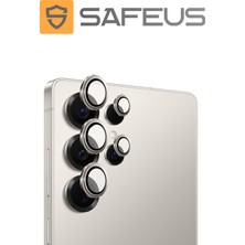 Safeus Samsung Galaxy S25 Ultra Safir Temperli Kamera Lens Koruyucu