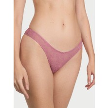 Victoria's Secret Twinkle Kelebek Detaylı Dantelli Arkası Açık Brazilian Külot