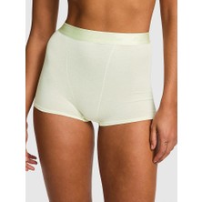 Victoria's Secret Logolu Pamuklu Yüksek Bel Boyshort Külot