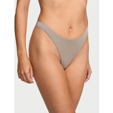 Victoria's Secret Esnek Pamuklu Derin Bacak Kesim Scoop Tanga