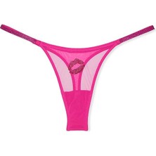 Victoria's Secret Işıltılı Askılı Tül Tanga