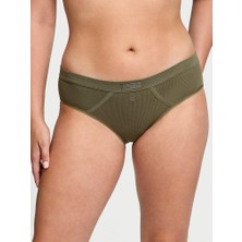 Victoria's Secret Logo Detaylı Pamuklu Hiphugger Külot