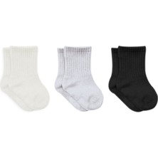 Bistyle 6'lı Basic Penye Çorap 10101