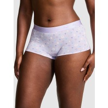 Victoria's Secret Logolu Pamuklu Boyshort Külot