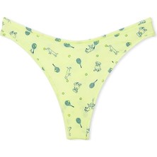 Victoria's Secret Pamuklu Derin Bacak Kesim Tanga