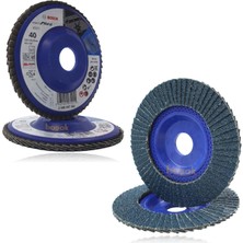 Bosch Expert 115 mm 40 Kum X551 Plastik Metal-Inox Flap Disk (1 Ad) 2608607361