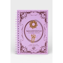 Ecrou Mor Güneş Detaylı Manifest Defteri