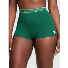 Victoria's Secret Mikro Logolu Yüksek Bel Boyshort Külot