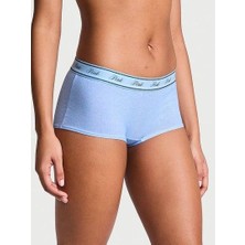 Victoria's Secret Logolu Pamuklu Boyshort Külot