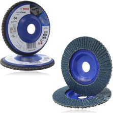 Bosch Expert 125 mm 60 Kum X551 Plastik Metal-Inox Flap Disk (1 Ad) 2608607366