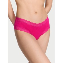 Victoria's Secret Beli Dantelli Pamuklu Cheeky Külot