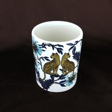 HanBazari Leopar Desenli Çok Amaçlı Seramik Kap