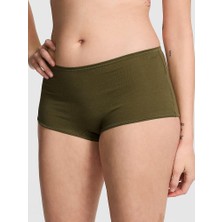 Victoria's Secret Logolu Pamuklu Boyshort Külot