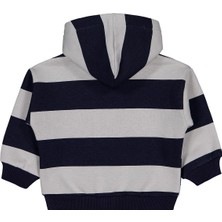 Civil Baby Çizgili 6-18 Ay Hırka - Lacivert 12-18 Ay