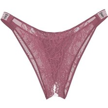 Victoria's Secret Işıltılı Askılı Dantelli Brazilian Külot