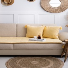 DNC Hometex Premium Keten Koltuk Pedi /koltuk Şiltesi Evcil Hayvan Dostu [ölçü Seçenekli]