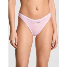 Victoria's Secret Pamuklu Derin Bacak Kesim Tanga