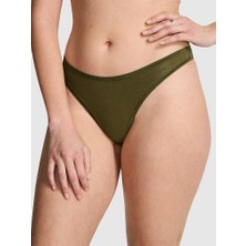 Victoria's Secret Pamuklu Derin Bacak Kesim Tanga