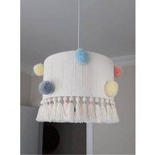 Normadia El Işçiliği Makrome Çocuk Odası Avizesi, Şık ve Zarif Tasarım