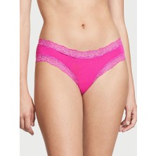 Victoria's Secret Işıltılı Dantel Pamuklu Cheeky Külot