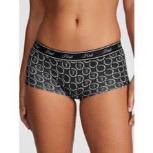 Victoria's Secret Logolu Pamuklu Boyshort Külot