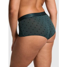 Victoria's Secret Logolu Pamuklu Boyshort Külot