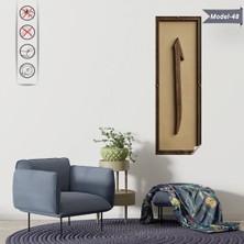 Akıllı Kağıt Elif Tablo - Poster Dini (Model- 48)