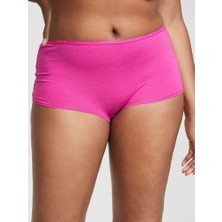 Victoria's Secret Pamuklu Mini Logo Detaylı Şort Külot