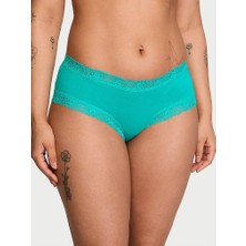 Victoria's Secret Beli Dantelli Pamuklu Cheeky Külot