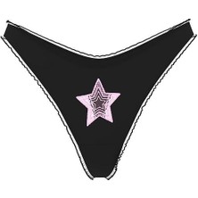 Victoria's Secret Pamuklu Derin Bacak Kesim Tanga