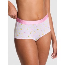 Victoria's Secret Logolu Pamuklu Boyshort Külot