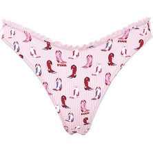 Victoria's Secret Pamuklu Yandan Bağlamalı Tanga