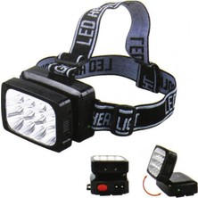 Lokiboo 12 Ledli Güçlü Şarjlı Kafa Lambası WT-064