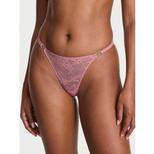 Victoria's Secret Twinkle Kelebek Detaylı Dantelli Tanga