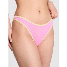 Victoria's Secret Pamuklu Derin Bacak Kesim Tanga
