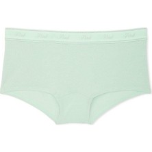 Victoria's Secret Logolu Pamuklu Işıltılı Boyshort Külot