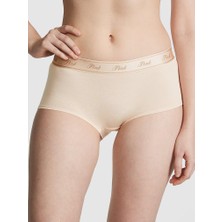 Victoria's Secret Logolu Pamuklu Boyshort Külot