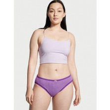 Victoria's Secret Esnek Pamuk Derin Bacak Boxer Külot