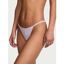 Victoria's Secret Pamuklu Pointelle Dantelli V-String Külot