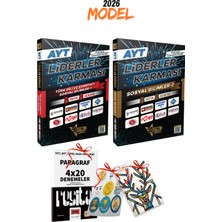 2026 Model Liderler Karması 8 Yayın 8 Deneme Ayt Edebiyat Sosyal Bilimler 1+Sosyal Bil. 2 Deneme Set