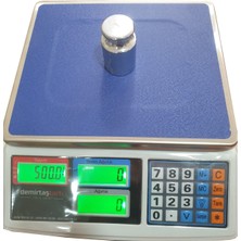 Özbience 30 kg ve 1 gr Hassas Tartım ve Sayım Terazisi, Çok Fonksiyonlu Dijital Tartı