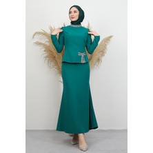 Jessica Taşlı Takım Yeşil