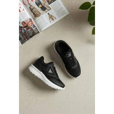Ayakkabı Fuarı Elit YSCPX6081 Kadın Klasik Sneaker Siyah - Beyaz