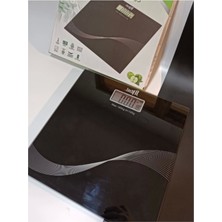 Özbience Şık Siyah Cam Dijital Banyo Baskülü, Hassas ve Kullanışlı Ölçüm