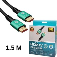 Lokiboo ZR838 8k Hdmı To Hdmı Kablo 1.5 M