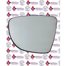 Aysan-Be Renault Clio-4/ Captur 2012-2019 Kör Nokta Çizgili Isıtmalı Üniteli Ayna Camı Sol Taraf