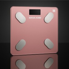 Özbience Akıllı Pembe Dijital Tartı, Hassas Ölçüm, Şık ve Kullanışlı Tasarım