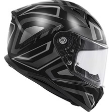 Givi 50.7 Proton Mat Titanium-Siyah Kask Teknopolimer Dış Kabuk ve Geliştirilmiş Havalandırma