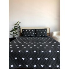 Coverbox Kalpli Çift Kişilik Çok Amaçlı Yatak Örtüsü Takımı - 200X240 cm - Çeyiz ve Günlük